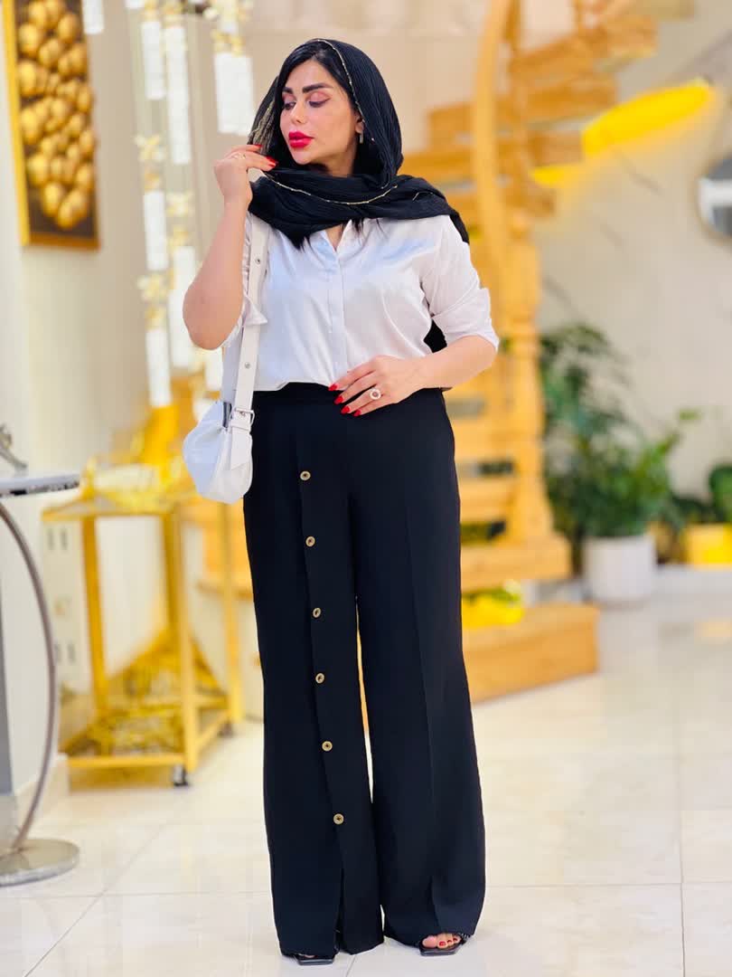 شلوار کرپ اتوبانی 2772